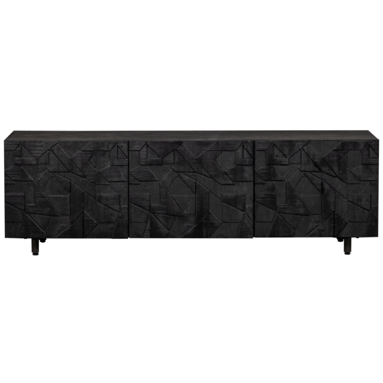 WOOOD Woood | Tv meubel Counter mango zwart