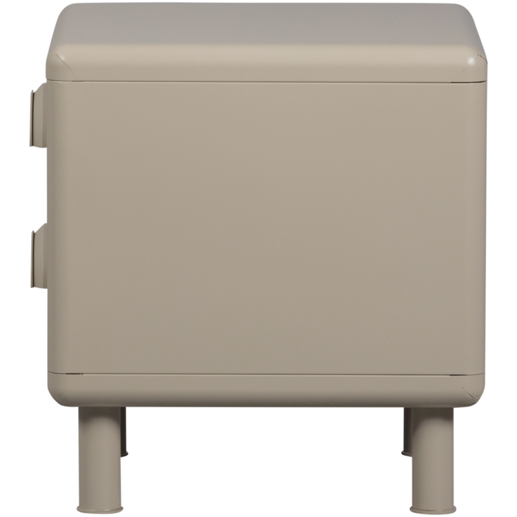 WOOOD Woood | Nachtkastje Rune metaal zand