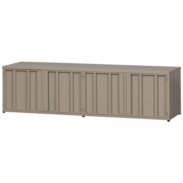 WOOOD Woood | TV meubel Level 160cm metaal zand