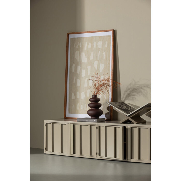 WOOOD Woood | TV meubel Level 160cm metaal zand