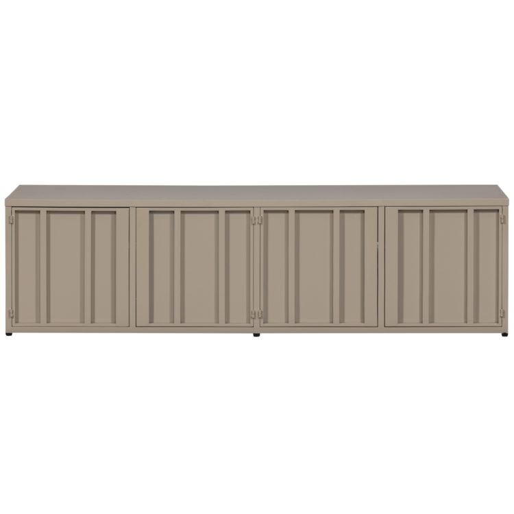 WOOOD Woood | TV meubel Level 160cm metaal zand