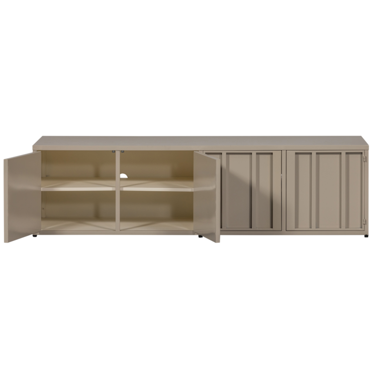 WOOOD Woood | TV meubel Level 160cm metaal zand