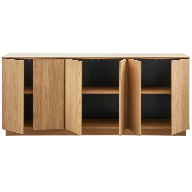 WOOOD Woood | Dressoir Zuma 200cm eiken