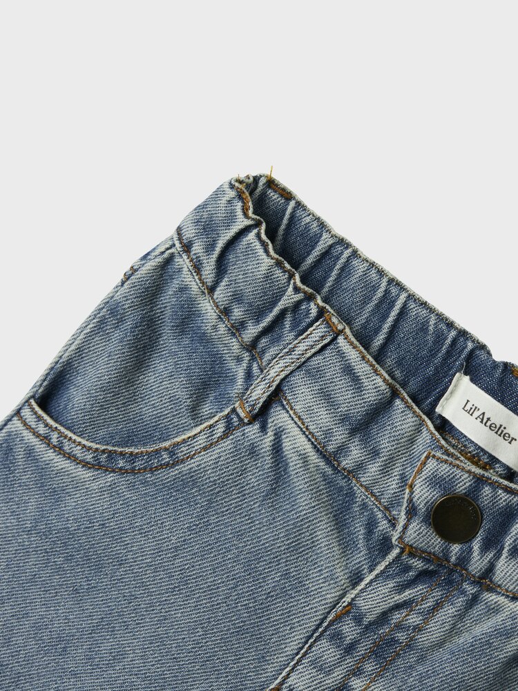 Lil Atelier Lil Atelier | Jeans loose Karole medium blue
