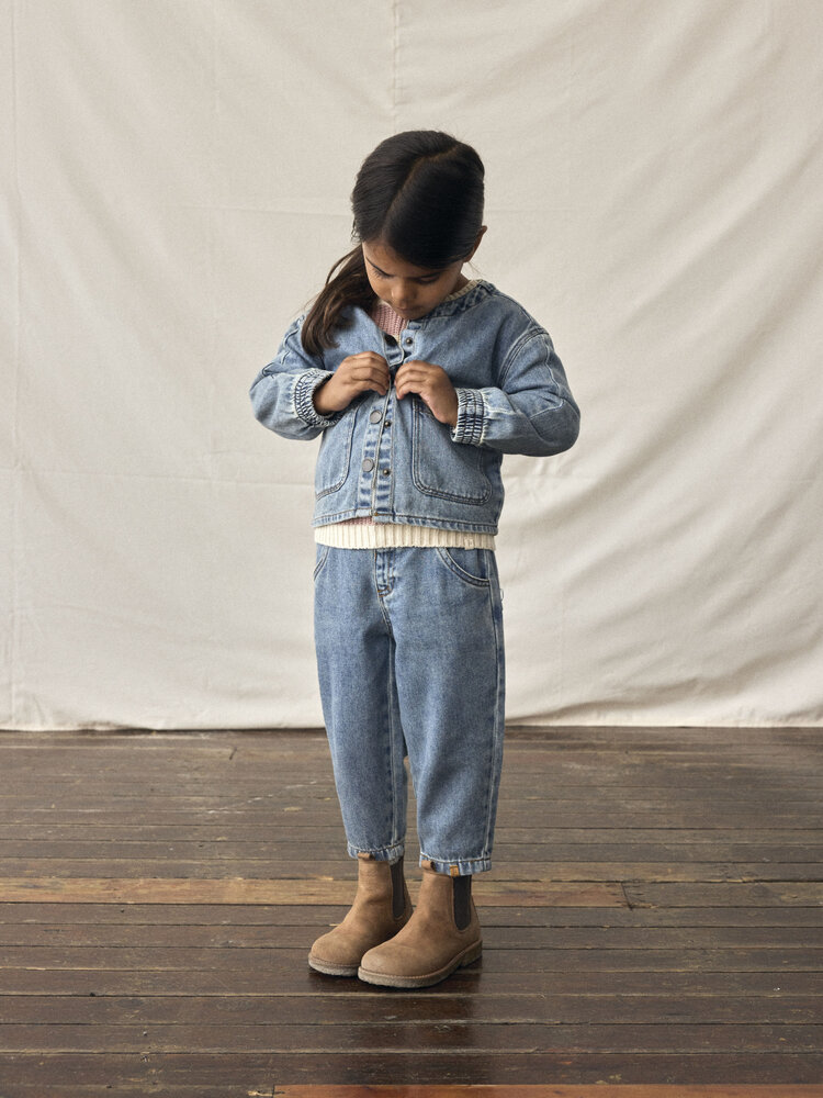 Lil Atelier Lil Atelier | Jeans loose Karole medium blue