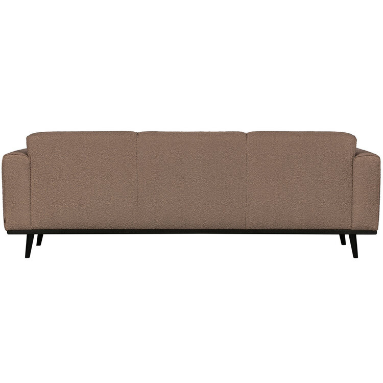 WOOOD BePureHome | 3-zits bank Statement 230cm bouclé nougat
