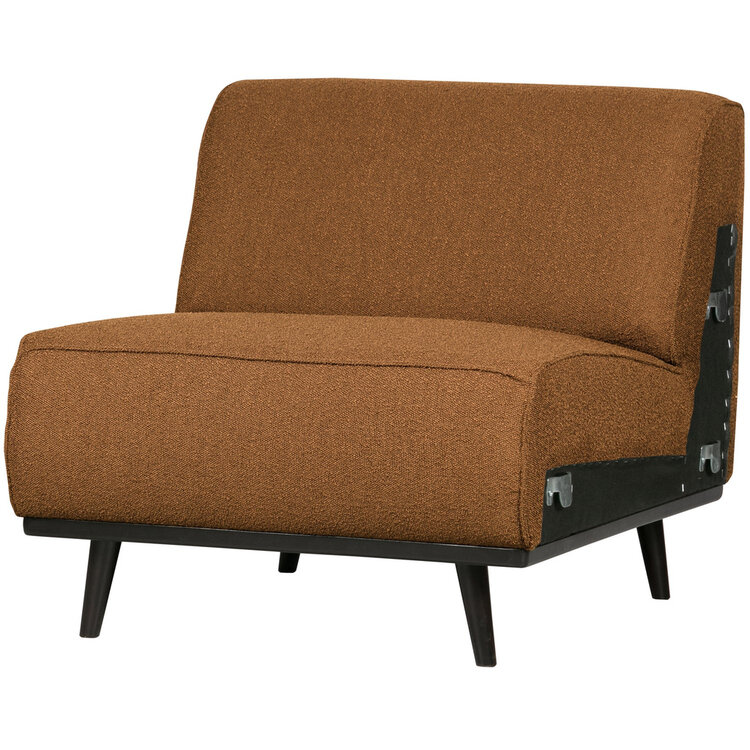 WOOOD BePureHome | 1-zits element Statement bouclé butter