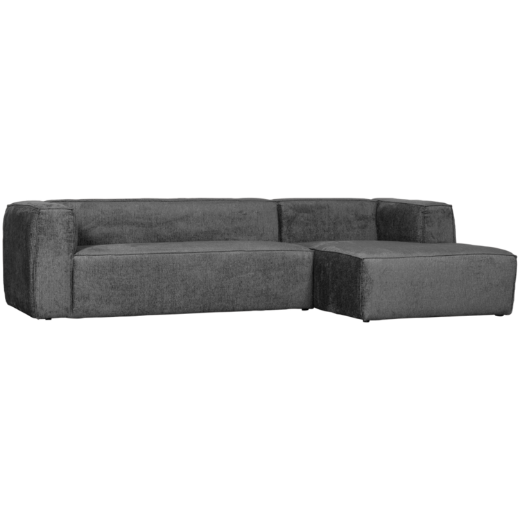 WOOOD. Woood | Bean hoekbank rechts structure velvet cloud sky