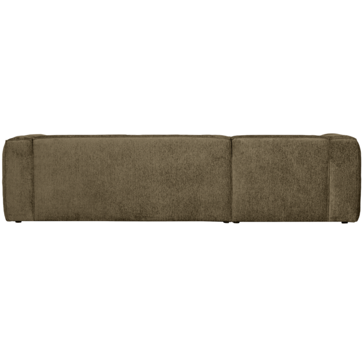 WOOOD. Woood | Bean hoekbank links structure velvet moss