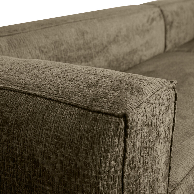 WOOOD. Woood | Bean hoekbank rechts structure velvet moss