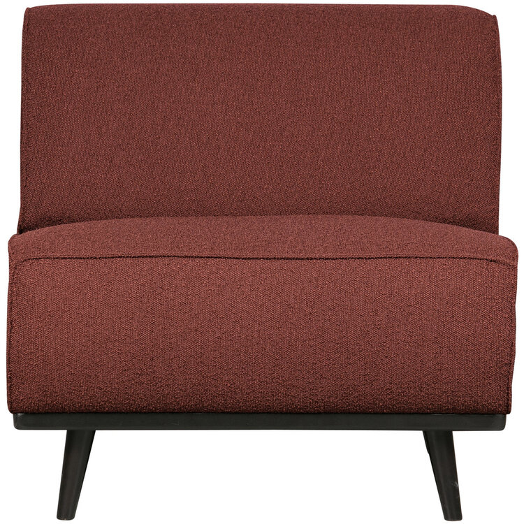 WOOOD BePureHome | 1-zits element Statement bouclé chestnut