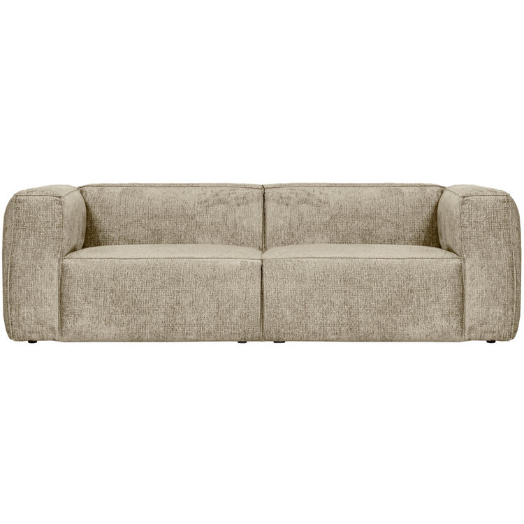 WOOOD. Woood | Bean 3,5-zits bank structure velvet buttermilk