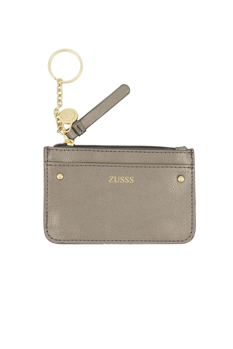 Zusss Zusss | Pasjeshouder metalic zilver