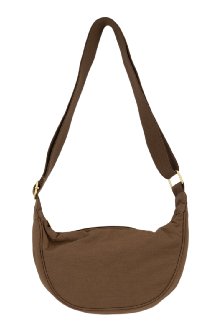 Zusss Zusss | Fanny pack nylon chocoladebruin
