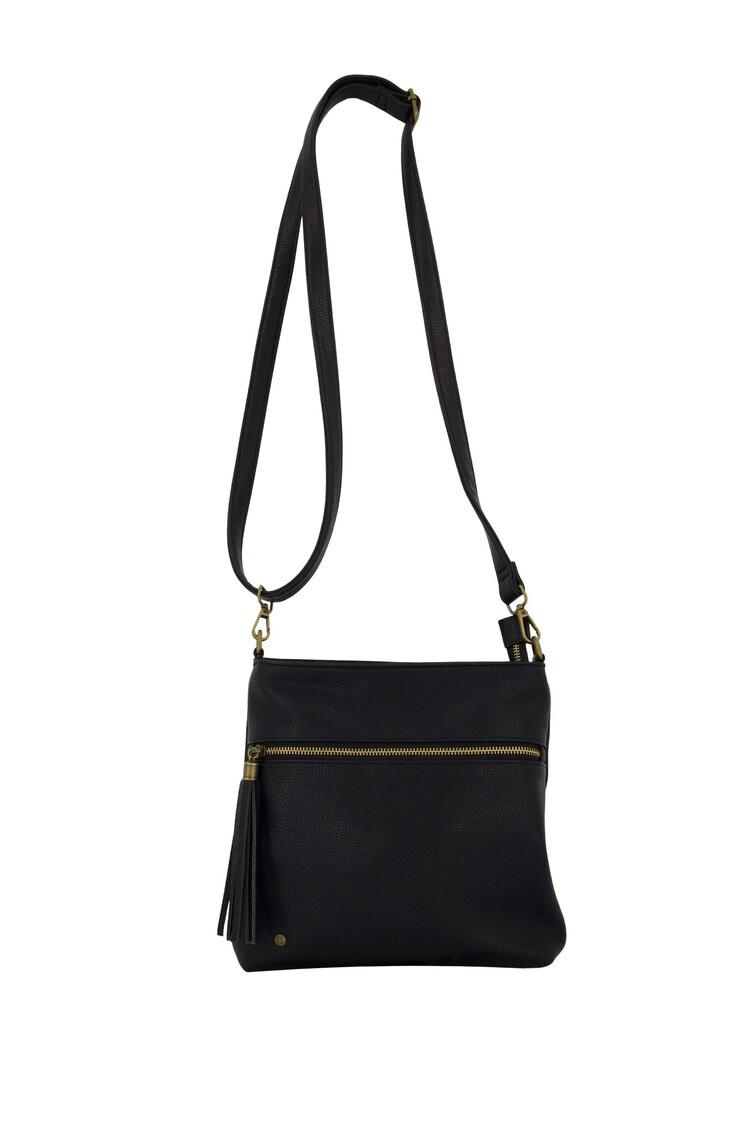 Zusss Zusss | Tas met kastje en rits zwart