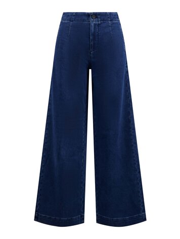 Zusss Zusss | Broek van jogger denim mid blue