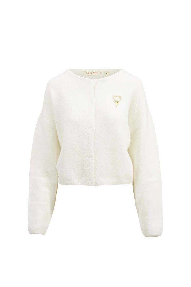 Zusss Zusss | Vestje basic off white