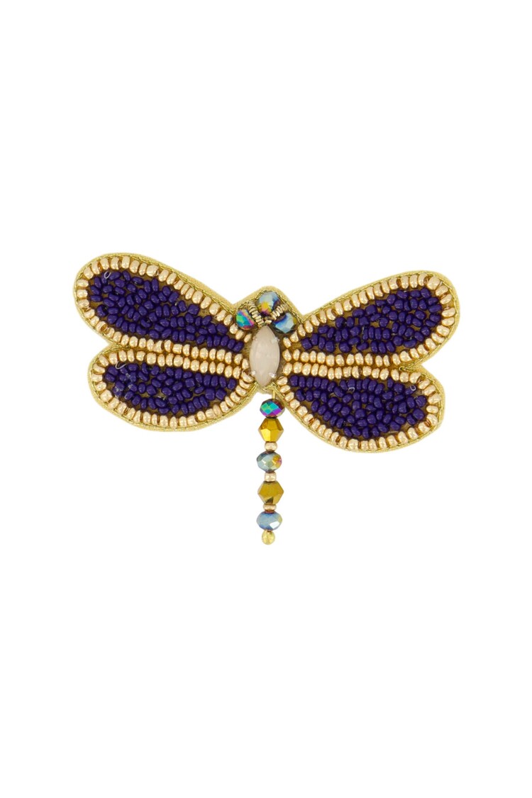 Zusss Zusss | Broche libelle night blue