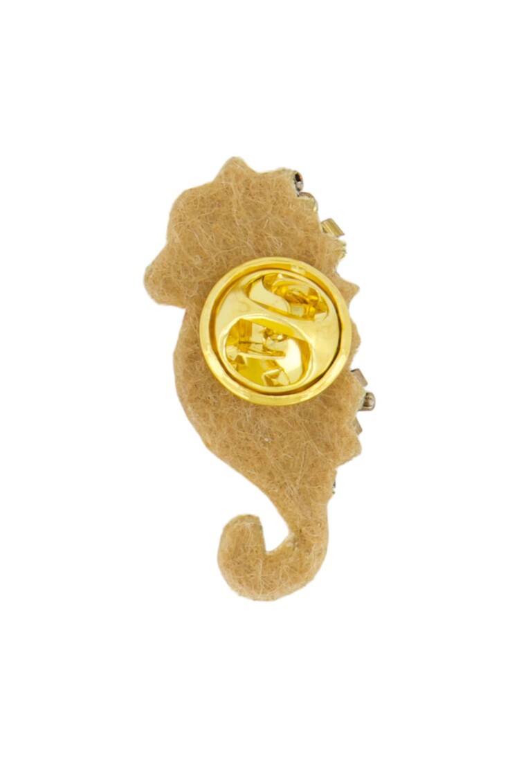 Zusss Zusss | Broche zeepaard classy red