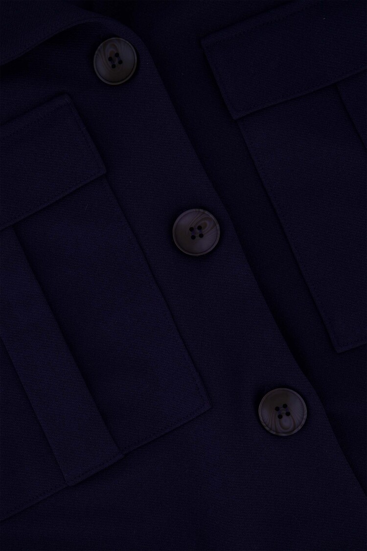 Zusss Zusss | Jasje kort met zakken navy