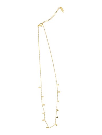 Zusss Zusss | Ketting druppels goud