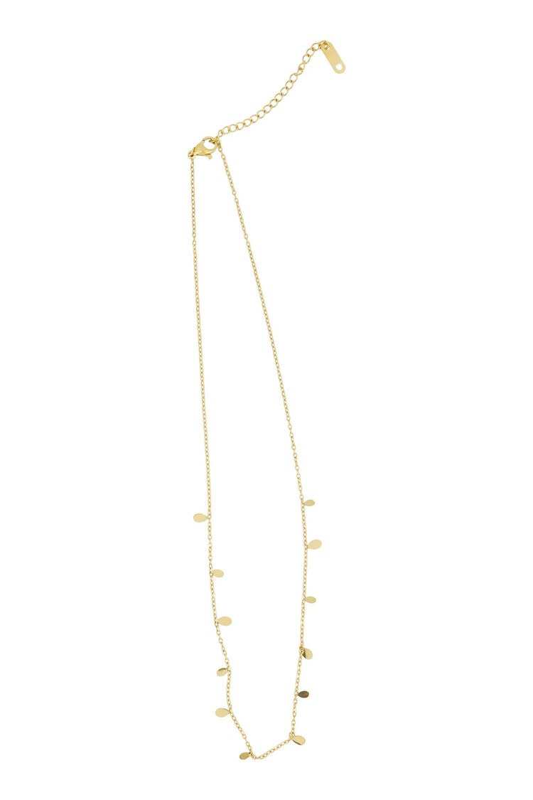 Zusss Zusss | Ketting druppels goud