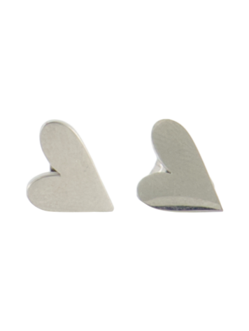 Zusss Zusss | Oorbellen hartje zilver