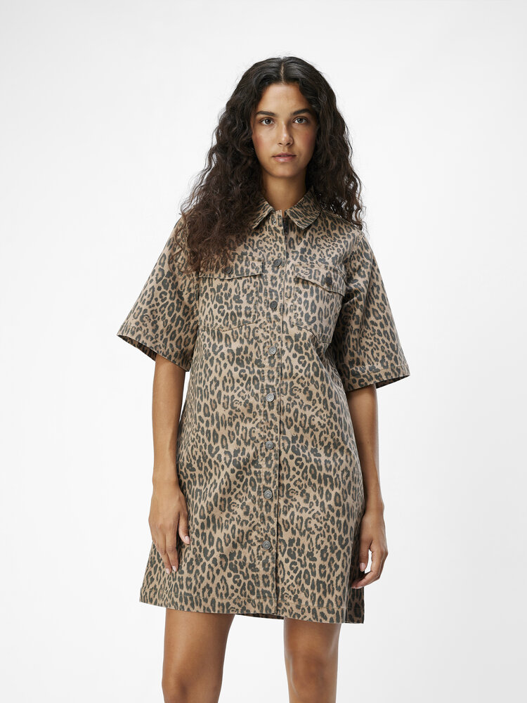 Object Object | Jurk Seni leopard