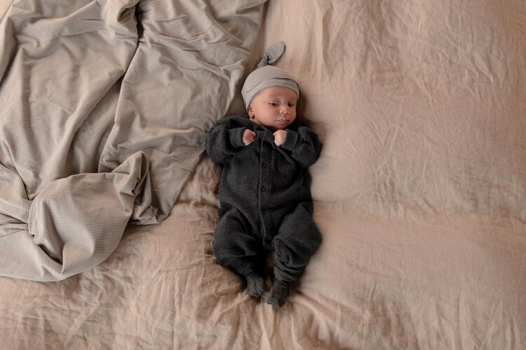 Nixnut Nixnut | Onesie Snap antracite