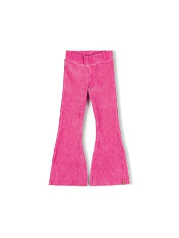 Nixnut Nixnut | Flared broek basic pinky