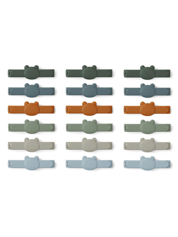 Liewood Liewood | Sluitklemmen faune green