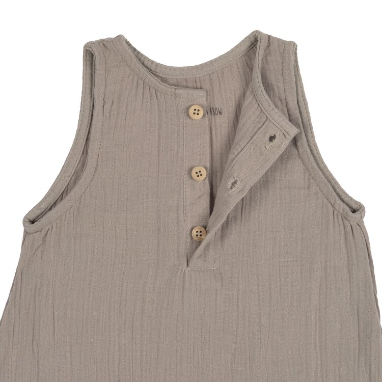 stijl28 Lässig | Muslin jumper taupe
