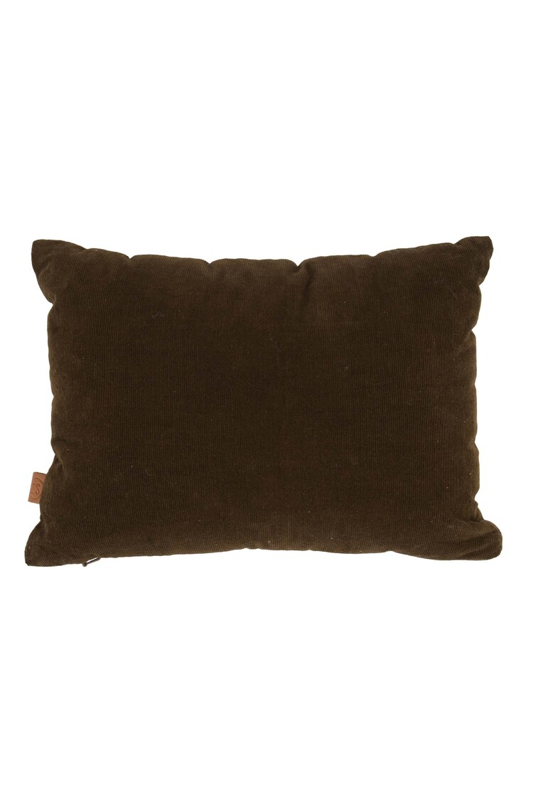 Zusss Zusss | Kussen corduroy liefs 35x25cm bruin