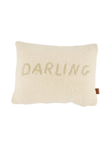 Zusss Zusss | Kussen teddy darling 35x25cm zand