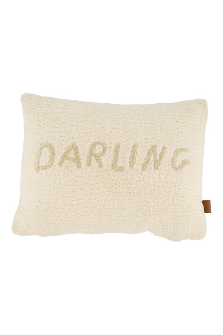 Zusss Zusss | Kussen teddy darling 35x25cm zand
