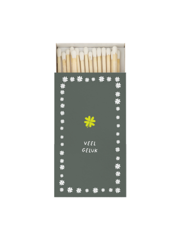 Zusss Zusss | Lucifers veel geluk wit/groen