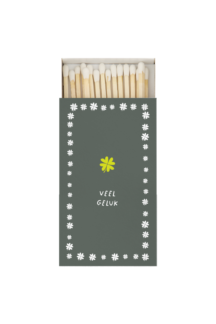 Zusss Zusss | Lucifers veel geluk wit/groen