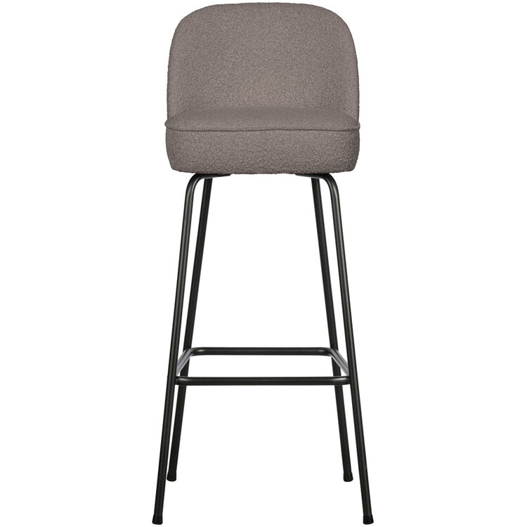 WOOOD BePureHome | Barstoel Vogue 80cm bouclé nougat
