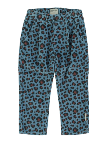 Piupiuchick Piupiuchick | Broek Panterprint unisex blue