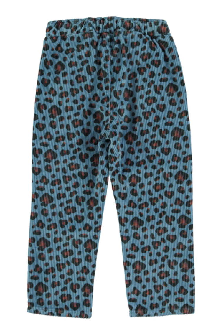 Piupiuchick Piupiuchick | Broek Panterprint unisex blue