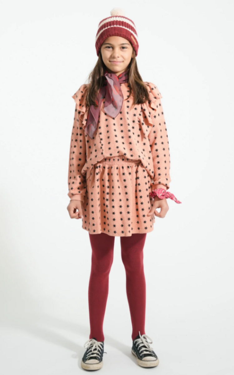 Piupiuchick Piupiuchick | Bandana Chiffon appel bordeaux