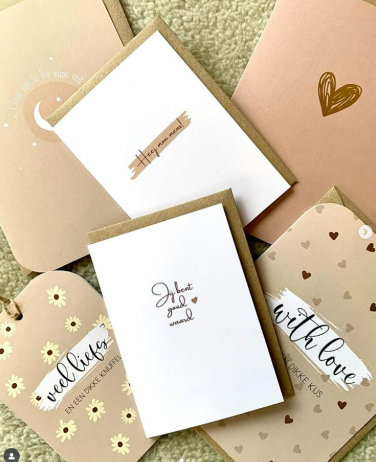 Jots Jots | Labelkaart lief berichtje