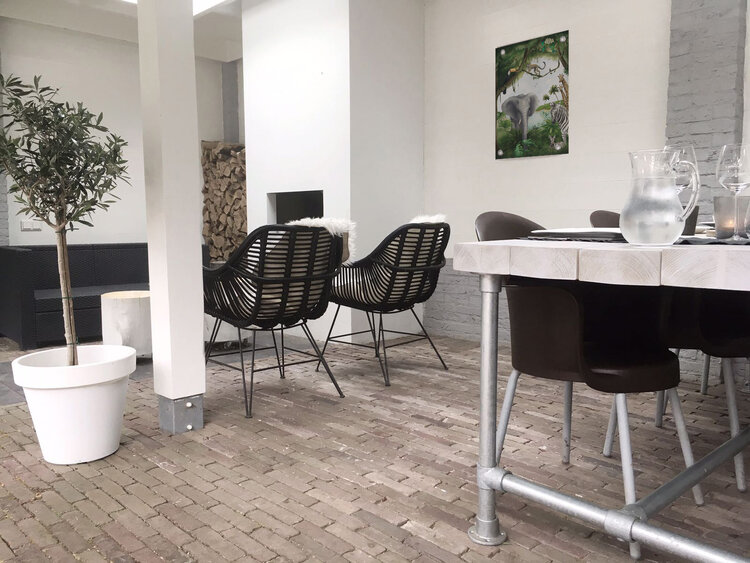 Villa Madelief VM | Tuinposter dieren jungle