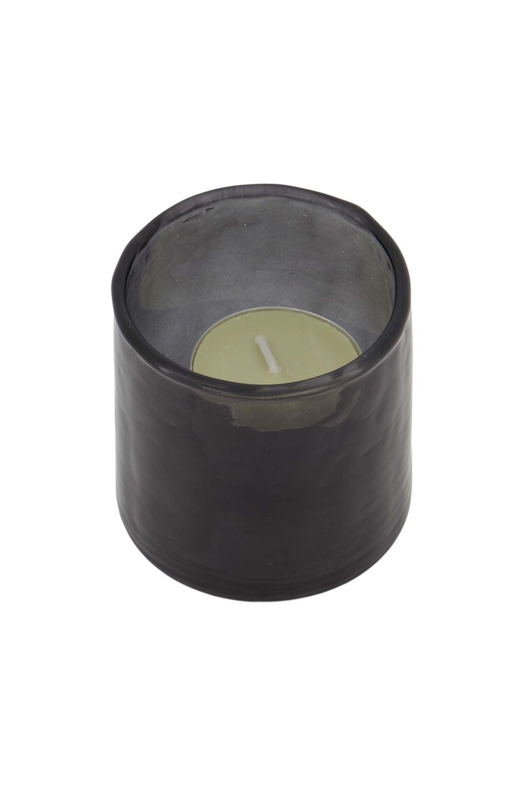 Zusss Zusss | Waxinelichthouder gehamerd antraciet