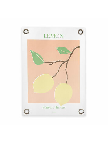 Villa Madelief VM | Tuinposter citrus lemon