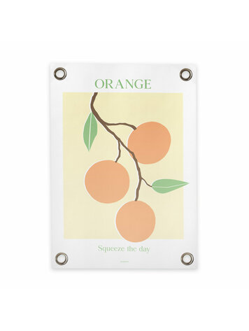 Villa Madelief VM | Tuinposter citrus orange