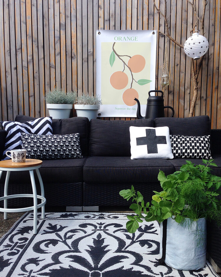 Villa Madelief VM | Tuinposter citrus orange