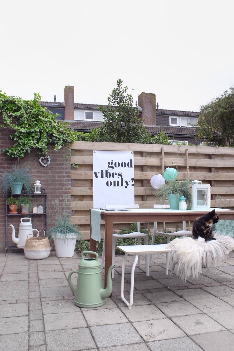 Villa Madelief VM | Tuinposter Good Vibes Only