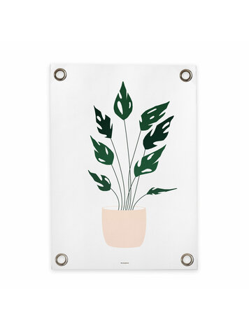 Villa Madelief VM | Tuinposter grote plant