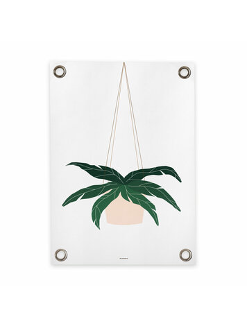 Villa Madelief VM | Tuinposter hangplant